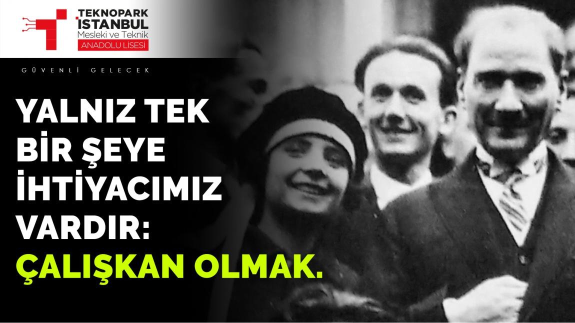 ❝O, fikirlerimizde yaşıyor.❞